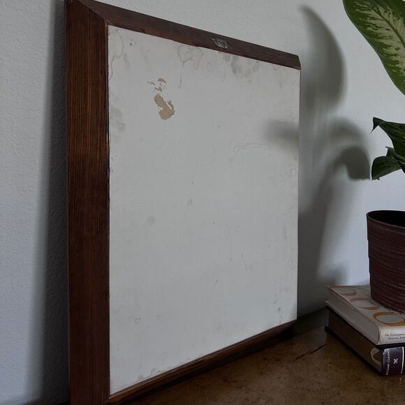 Margaret Kane A Little Kiss First Kiss Mid Century Modern Big Eye Print Framed - Picture 5 of 5